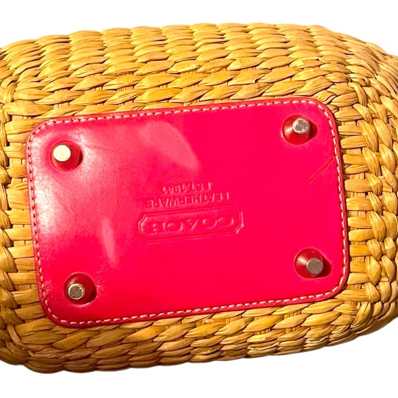 Coach Wicker Butterfly Tote bag - Picture 8 of 9